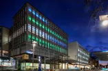 Das Veranstaltungshaus Blue Square.