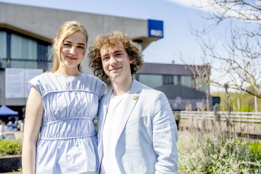 Studentin und Student